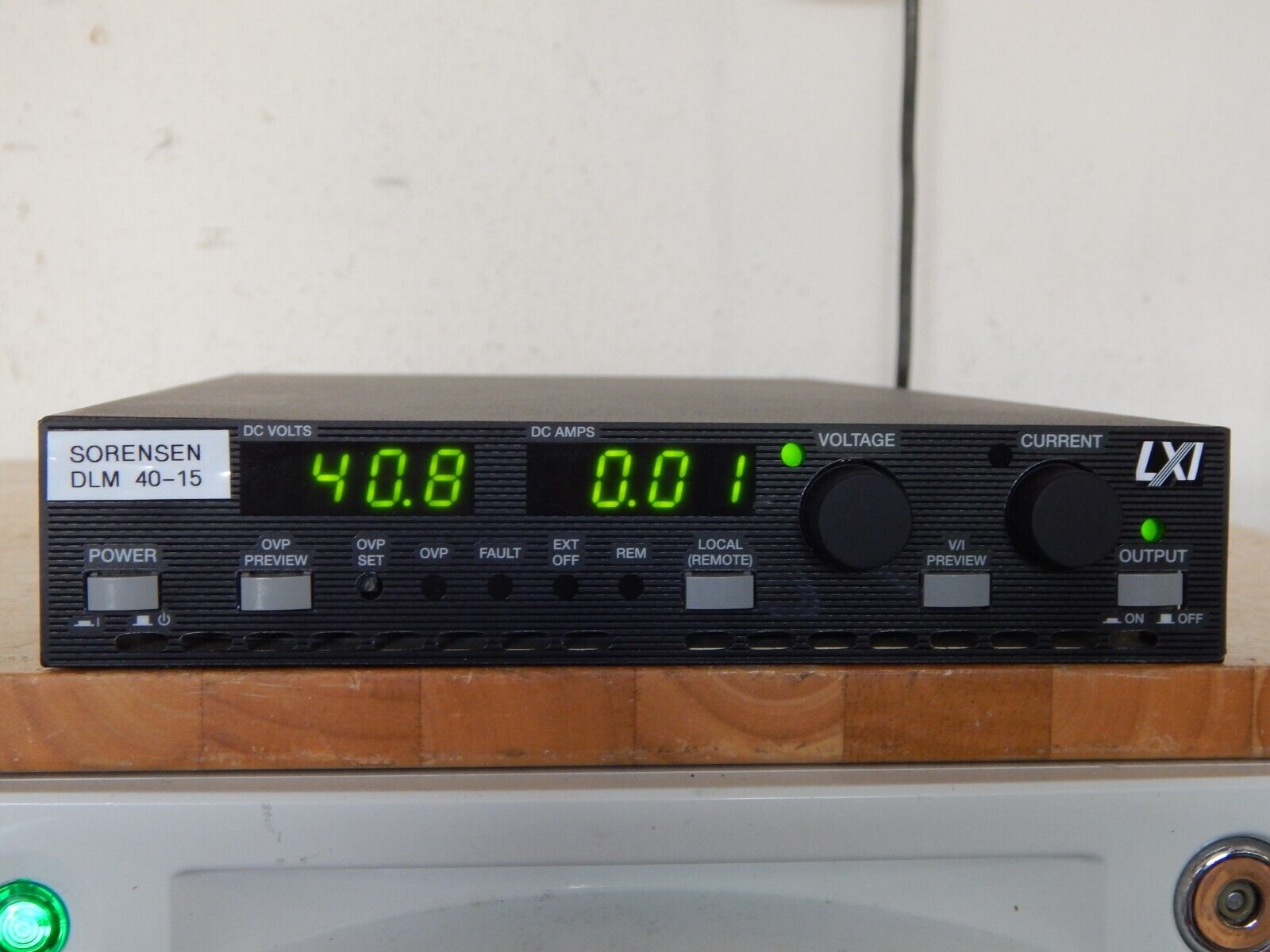 Sorensen DLM40-15 M130 LXI DC Power Supply 30 Day Warranty, 7 in stock Sorensen DLM40-15 M130 LXI DC Power Supply 30 Day Warranty, 7 in stock